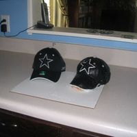 Which One Is The Hat? I did this for my grandpa's birthday and as a practice for a cap order I have coming up. It was fun to do all the details! Lemon cake...