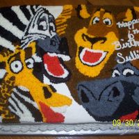 Madagascar This was for a friend's son's sixth birthday.