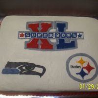 Super Bowl This was our Super Bowl cake.