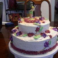 Tinkerbell I made this for my moms birthday