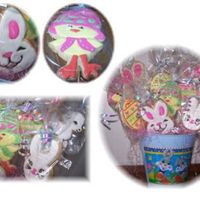 Easter Cookies NFSC with royal icing these were for my son's pre-school teacher.