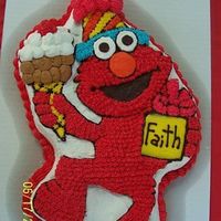 Elmo This cake was so much fun, who doesn't like Elmo !!!!