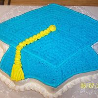 Graduation This cake was for my niece. My sister-in-law found the pan, it was an easy cake.