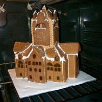 Gingerbread Courthouse I made this for a luncheon at work- it's a gingerbread replica of our county courthouse- complete with butterscotch windows, and a...
