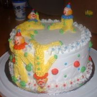 Class Cake #3 - Clowns 