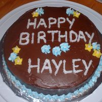 Last Minute Birthday Cake A short time before going to a party, the hostess asked me to make a birthday cake for a friend who would be there. I did this in just a...