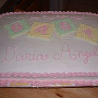 Baby Blocks I was inspired by several cakes here on CC for this one. We had a surprise shower for a friend. All buttercream, choc/yellow cake.