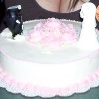 My Divorce Cake i had a divorce party and i decided to make a cake for it. i bought a cheap little cake topper and stuck the groom's head in it. i got...