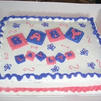 Differnt Cake Same Baby Shower 