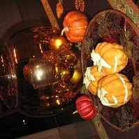 Pumpkin Cuppies Pumpkin cake with maple/cream cheese frosting in middle. Did not frost outside so they would not be too sweet!