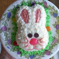 Easter Bunny Cute little bunny cakes from Wilton pan.