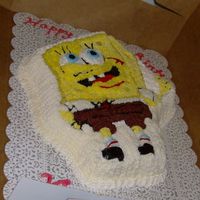 Sponge Bob Sponge Bob pineapple cake with Buttercream frosting