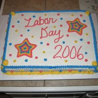 Practice Cake just practicing during course 1