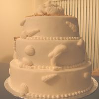 Seashell Wedding Cake 