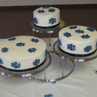 Jens Shower Top This cake was for my best friends bridal shower. I am the MOH so making vs. buying was a no brainer. My first cake of this quantity. LOTS...