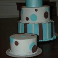 Prince 1St Birthday Made for my son's 1st birthday. His theme is prince. Inspired by MandyE's "Fit for a Prince" cake. Buttercream w/...
