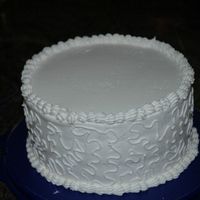 My First Attempt At Cornelli Lace I was testing out the WASC recipe and had an extra cake so I did a quick frost and attempted cornelli lace. Not too bad considering the...