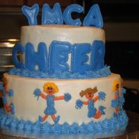 Cheerleading Made for my daughters cheer squad end of the season party at the YMCA her group age is 3-5 year olds