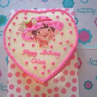 Strawberry Shortcake Frosting was Meringue Buttercream with a Buttercream Transfer