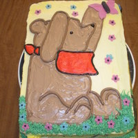 Classic Pooh all buttercream with fondant accents