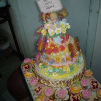 A Gift For Upcoming Baby this cake is a gift to my friend for his upcoming baby..can't wait to see their beautiful baby