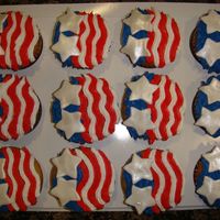 4Th Of July Cupcakes 
