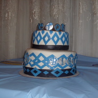 Vicky's Birthday Cake A birthday cake I made. It's red velvetAll over the decorations are fondant.Anyone got any words of wisdom??