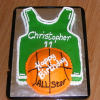 Basketball Birthday Cake 2 