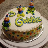 Clown Cake For Course 1 Well here is my clown cake for Course 1. I was very skeptical of doing clowns, but they were actually fun to do. They don't travel...