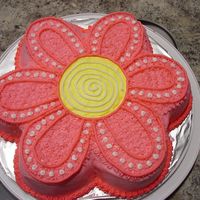 Course 1---Dancing Daisy Used In Place Of Rainbow Cake I've officially become addicted to this site, thanks to my Wilton instructor. I decided to chart my progress with all of you. I made...