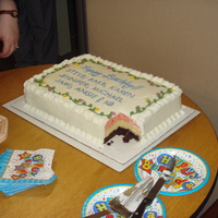 Neopolitan Cake Neopoitan Cake....Chocolate, White and Strawberry cakes. Buttercream.