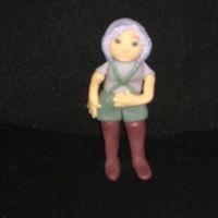 Lola This is Hannah's friend Lola(Lilly in disguise) Made with Fondant. Another of the character's on my Hannah cake