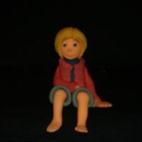 Lilly This is Miley's friend Lilly, made of fondant.