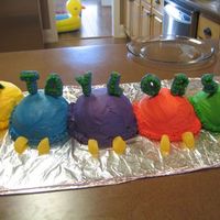 Baby Einstein This was before I took Wilton Classes. This was for my Son's First Birthday. Baby Einstein Caterpillar Cake