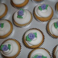 Cupcakes For Bridal Shower Butter cupcakes to go with chocolate cupcakes and 2-tier cake for bridal shower