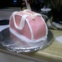 My Purse Cake (D&d Replica) A friend asked me to re-create the Dean & Deluca Purse cake for his sister's 50th Birthday... I think I did a pretty good job!