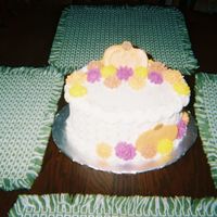 Course 2 Final I'm one of those who has to go outside the box--wanted to do an autumn theme for my final cake, so voila! Cake is orange supreme with...