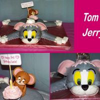 Tom & Jerry Cake First I want to thank Jen (gimli417) for posting her orginal photo,for all her help and for allowing me to try my hand at recreating it for...