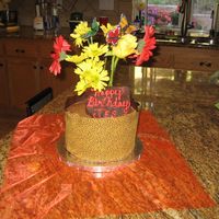 Leopard Birthday This cake was arapped in chocolate transfer sheet, I temepered chocolate, spread on the leopard sheet, wrapped the cake and let it set in...