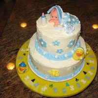 Crawling Baby This cake was inspired by cakesbydeanna! Simple to make. I loved doing it and the mother to be was thrilled. Thanks for looking!