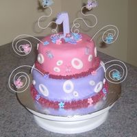 Cadences_1St_Birthday_Cake.jpg My neice's 1st birthday cake.