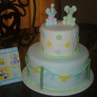 Baby Elephant Cake made after much advice from fellow CC members. Thank you so much.IC