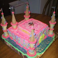 Daughter's 2Nd Birthday Cake Patterened this cake after one in a Wilton book. She loved it! And I had so much fun making it! The party guests were very impressed as...