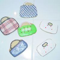 Handbags I did these cookies for a friend who has a serious addiction to handbags. Used NFSC with RI