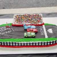 Disney Cars Birthday Cake Birthday cake for my son's 4th birthday.