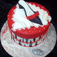 "pointy Shoe"cake 