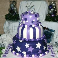 Dscf2094Cakec.jpg I wish I had an opportunity to photograph it in better lighting! For a purple-themed sweet sixteen party. I made the toppers and little...