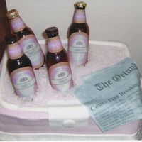 Beer Bottles And Cooler 