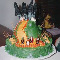 Halloween Cake This was done for my sister's job and came out of the wilton yearbook. Not sure with year.