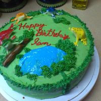 080311_092352.jpg This cake was for my neighbor's 8th birthday. He has an obsession with frogs